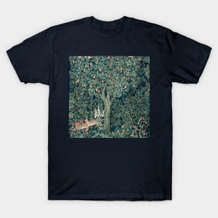 William Morris Woodland Tapestry Rabbits T-Shirt